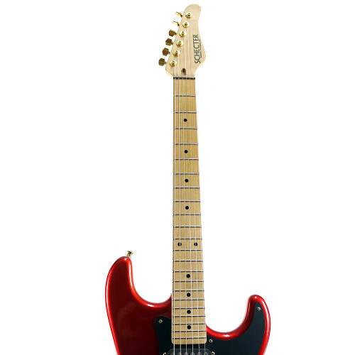 1998 Schecter USA Custom Shop Electric Guitar Metallic Red Finish