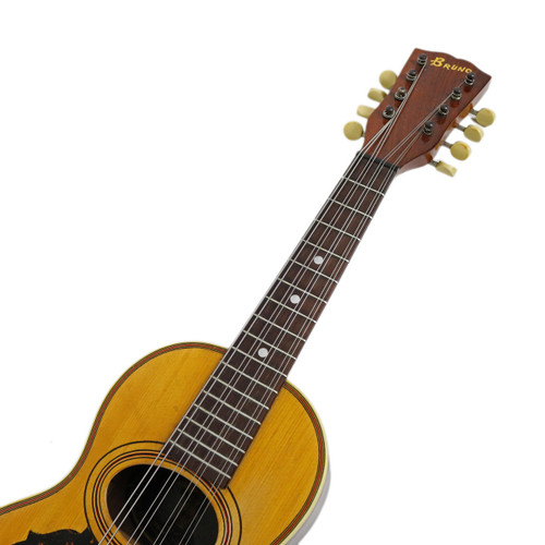 Rare Vintage Early 1900���s C. Bruno & Co. Mandolinetto Natural Finish