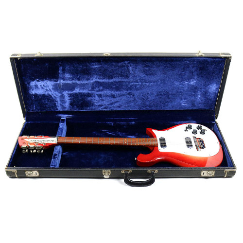 Vintage 1974 Rickenbacker 450/12 12-String Electric Guitar Fireglo