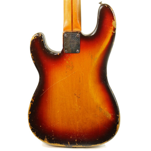 Vintage 1959 Fender Precision Bass Sunburst Finish