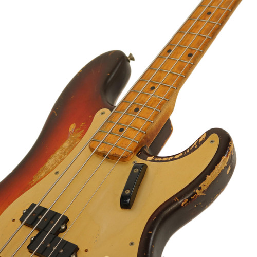 Vintage 1959 Fender Precision Bass Sunburst Finish