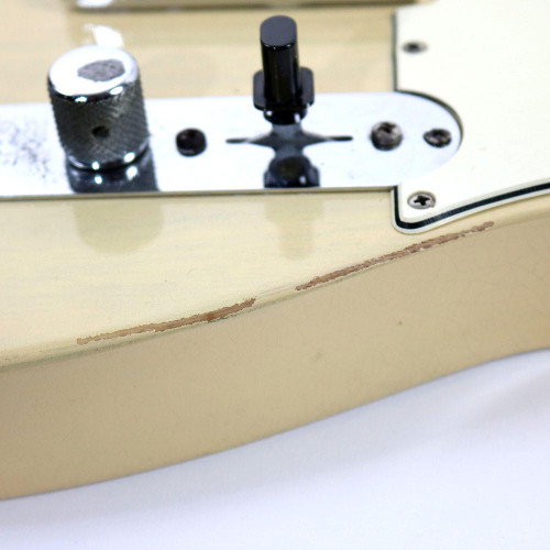 Vintage 1966 Fender Telecaster Electric Guitar Blonde Finish