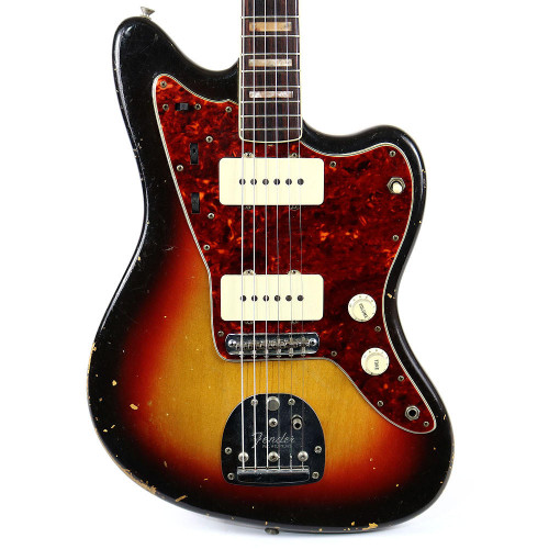 Vintage 1966 Fender Jazzmaster Electric Guitar Sunburst