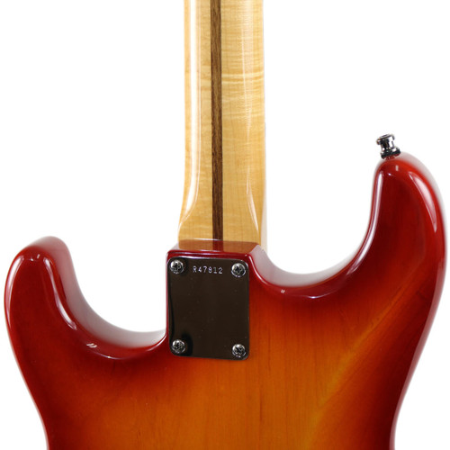 2009 Fender Custom Shop Custom Deluxe Stratocaster Aged Cherry Sunburst