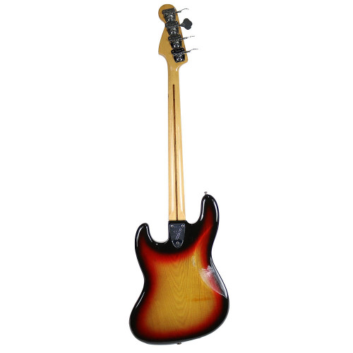 Vintage 1976 Fender Jazz Bass Sunburst Finish