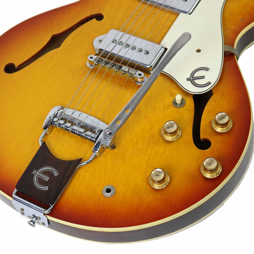 Vintage 1966 Epiphone E230TD Casino Semi-Hollow Body Sunburst
