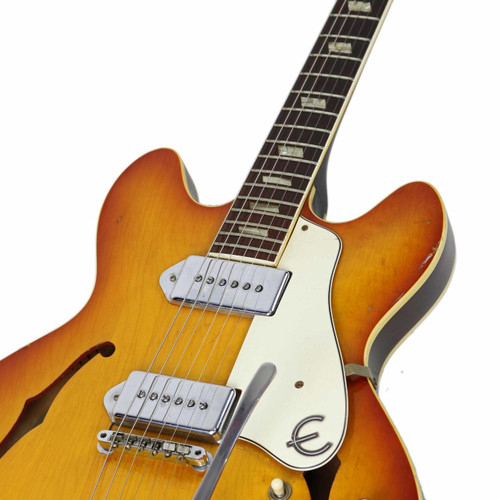 Vintage 1966 Epiphone E230TD Casino Semi-Hollow Body Sunburst
