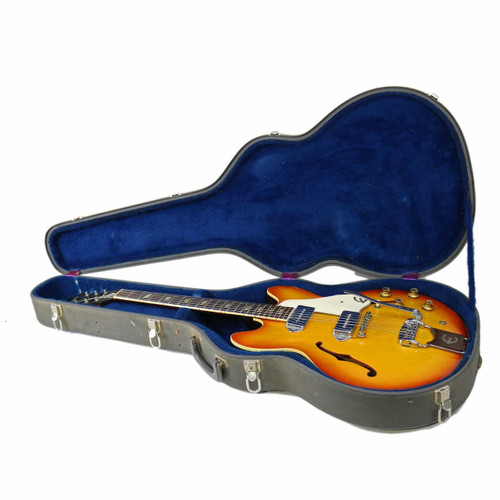 Vintage 1966 Epiphone E230TD Casino Semi-Hollow Body Sunburst