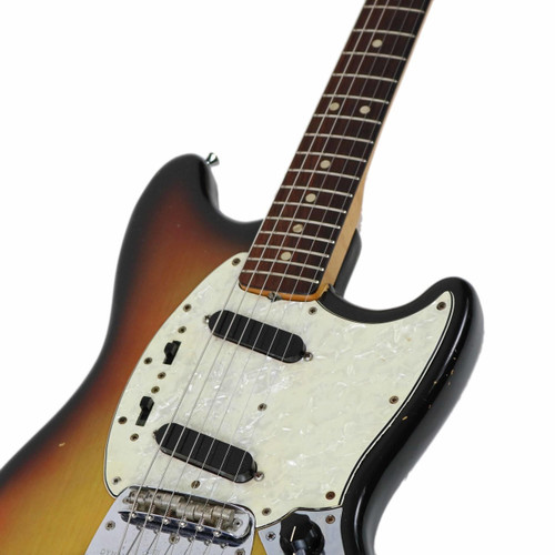 Vintage 1971 Fender Mustang Sunburst Finish