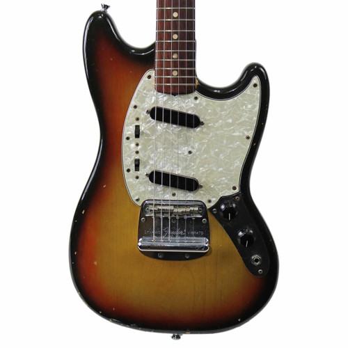 Vintage 1971 Fender Mustang Sunburst Finish
