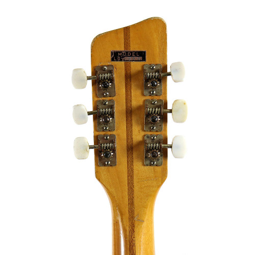 Vintage 1960's Guyatone LG-60H Electric Guitar Natural Finish