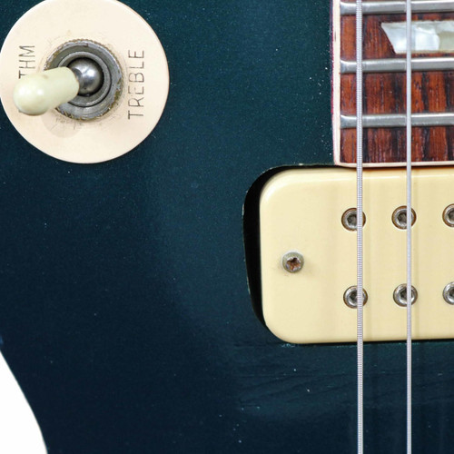 Vintage 1974 Gibson Les Paul Deluxe Refinished Dark Green