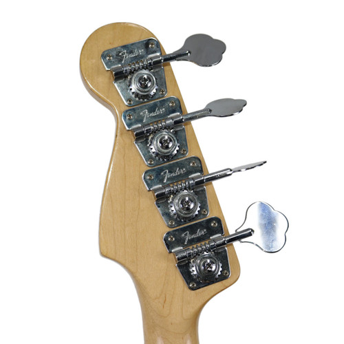 Vintage 1980 Fender Precision Bass Black Faded to Blue
