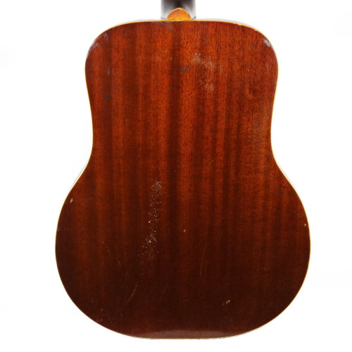 Vintage 1960's Shelby Model S321 "Western" Dreadnought Acoustic Guitar Natural Finish