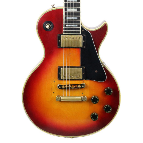 Vintage 1982 Gibson Les Paul Custom Electric Guitar Heritage Cherry Sunburst