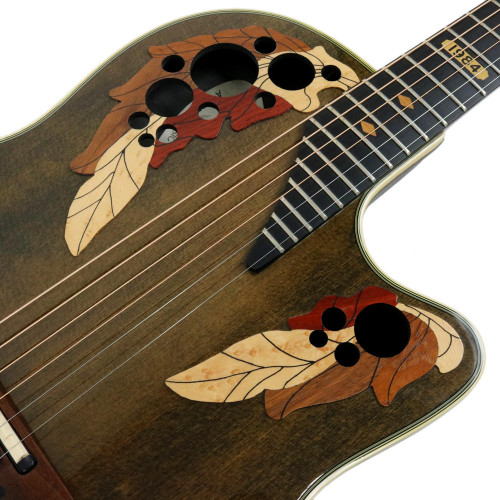 Rare Vintage 1984 Ovation 1984-5 Collectors Series Acoustic Guitar Nutmeg Finish