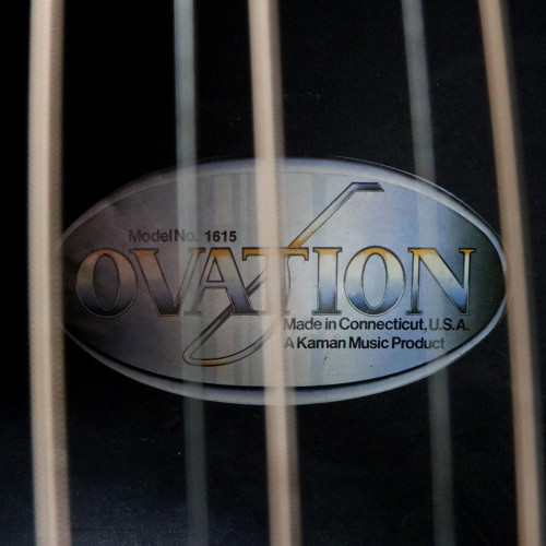 Vintage 1981 Ovation Pacemaker 1615 12-String Acoustic Guitar Sunburst Finish