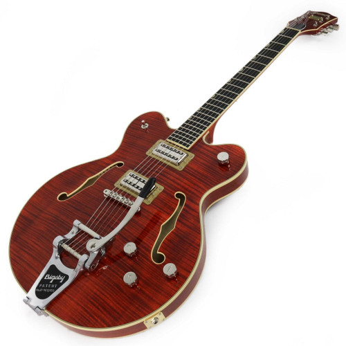 Gretsch G6609TFM Players Edition Broadkaster - Bourbon Stain