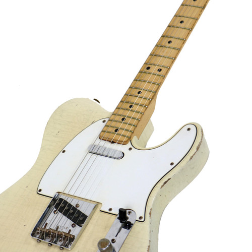 Vintage 1974 Fender Telecaster Tele Partscaster Electric Guitar Blonde