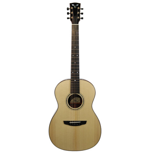 2016 Goodall RP-14 Acoustic Parlor Guitar Natural Finish