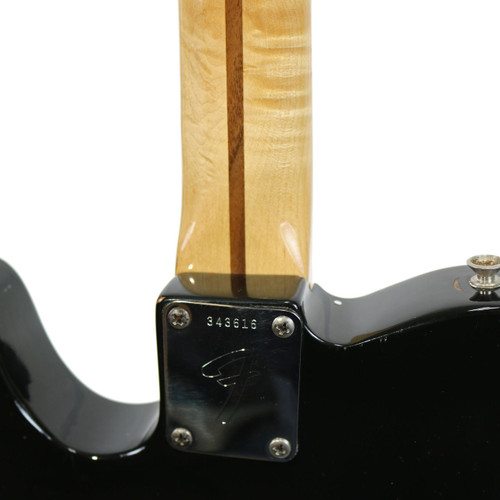 Vintage 1972 Fender Telecaster Custom Color Black