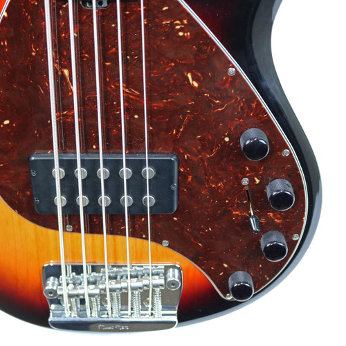 2005 Ernie Ball Music Man Stingray 5-String Bass Sunburst