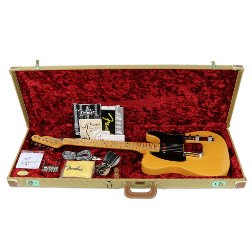 2004 Fender American Vintage '52 Telecaster Electric Guitar Butterscotch Blonde Finish