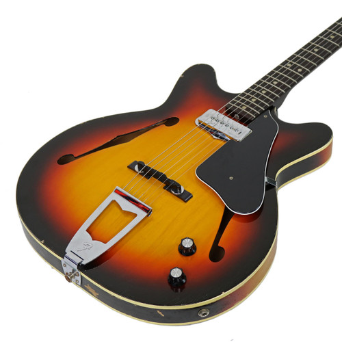 Vintage 1966 Fender Coronado I Sunburst Finish