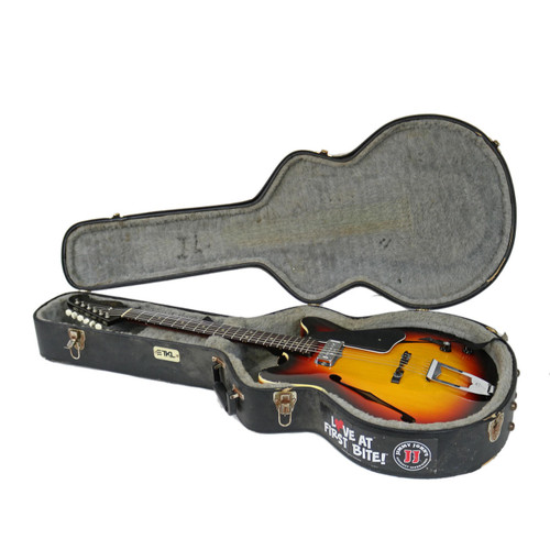 Vintage 1966 Fender Coronado I Sunburst Finish