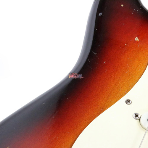 Vintage 1959 Fender Stratocaster Hardtail Electric Guitar Sunburst Finish