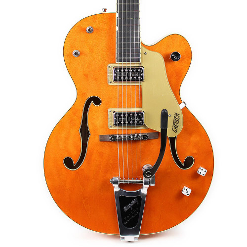 Mint Gretsch G6120SSLVO Brian Setzer Nashville TV Jones Hollow Body Orange