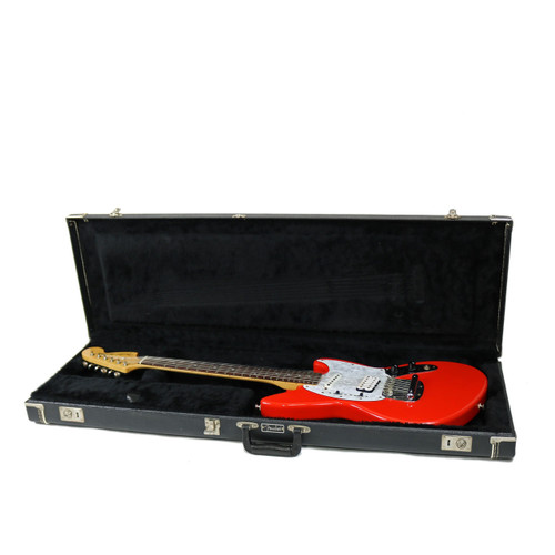 1996 Fender Kurt Cobain Jag-Stang Fiesta Red Made in Japan
