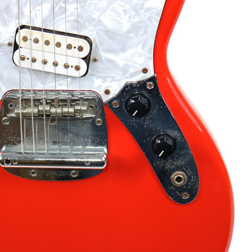 1996 Fender Kurt Cobain Jag-Stang Fiesta Red Made in Japan