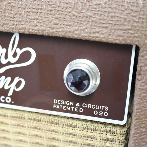 Vintage 1963 Fender Vibroverb 35W 2x10 Tube Combo Amp Brownface