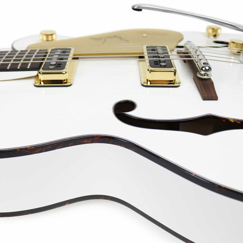 Mint Gretsch G6120 Limited Edition Duane Eddy Signature Pearl White