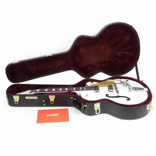 Mint Gretsch G6120 Limited Edition Duane Eddy Signature Pearl White
