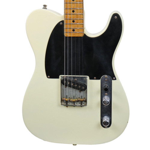 Vintage 1954 Fender Esquire Refinished White