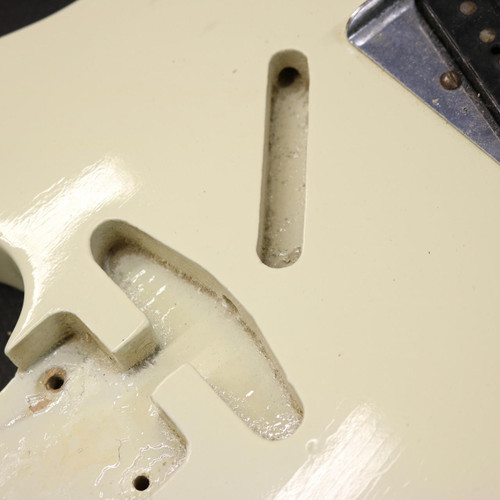 Vintage 1954 Fender Esquire Refinished White