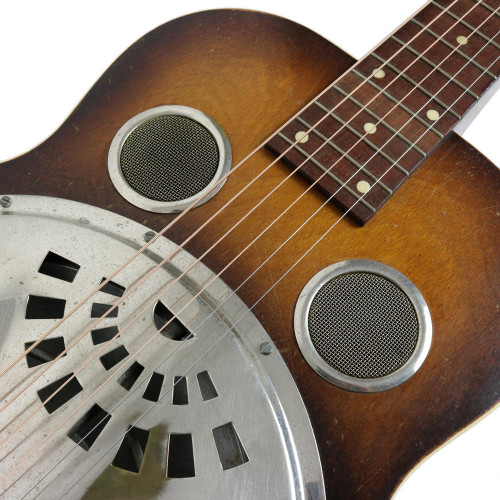 G.E. Smith���s Vintage 1930���s Dobro Model 27 Square Neck Resonator Sunburst