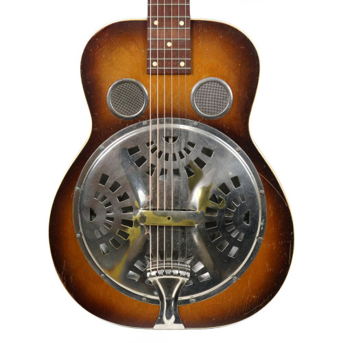 G.E. Smith���s Vintage 1930���s Dobro Model 27 Square Neck Resonator Sunburst
