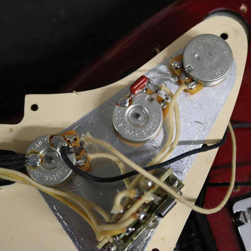 2001 Fender Custom Shop Custom Classic Stratocaster Bing Cherry Transparent