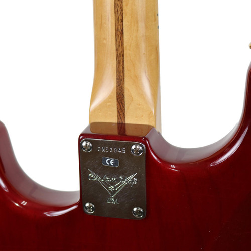 2001 Fender Custom Shop Custom Classic Stratocaster Bing Cherry Transparent