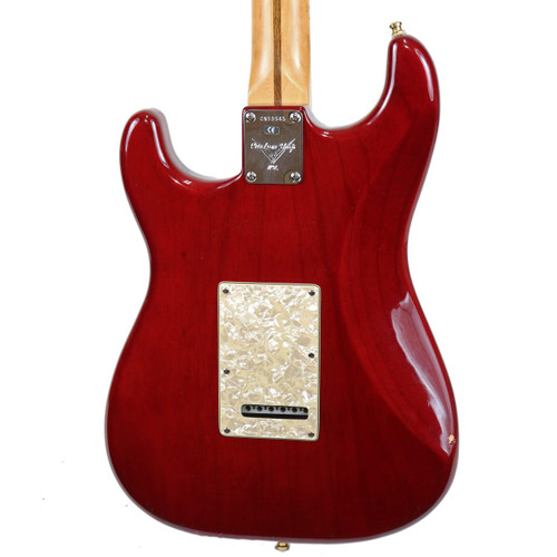 2001 Fender Custom Shop Custom Classic Stratocaster Bing Cherry Transparent