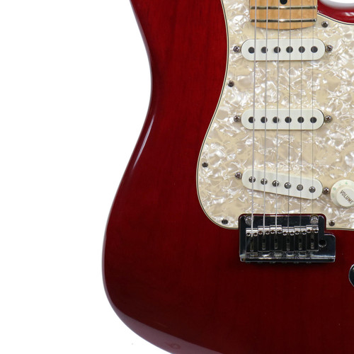 2001 Fender Custom Shop Custom Classic Stratocaster Bing Cherry Transparent