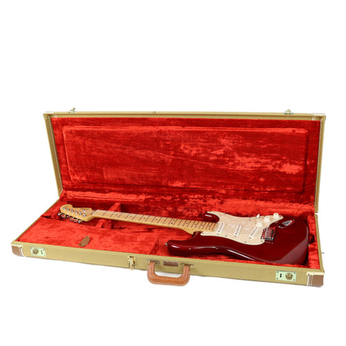 2001 Fender Custom Shop Custom Classic Stratocaster Bing Cherry Transparent