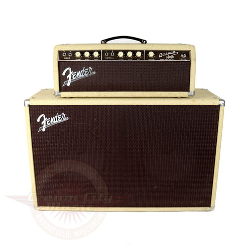G.E. Smith's Vintage 1963 Fender Bassman 50W 2x12 Piggyback Amp 6G6-B