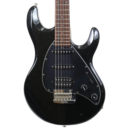 2002 Ernie Ball Music Man Silhouette Special Black Sparkle | Cream