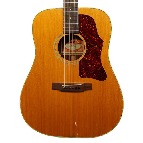 Vintage 1980 Gibson J-50 Deluxe Dreadnought Acoustic Guitar Natural