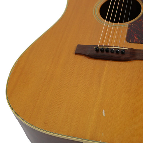 Vintage 1980 Gibson J-50 Deluxe Dreadnought Acoustic Guitar Natural