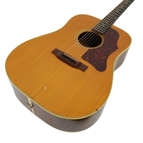 Vintage 1980 Gibson J-50 Deluxe Dreadnought Acoustic Guitar Natural